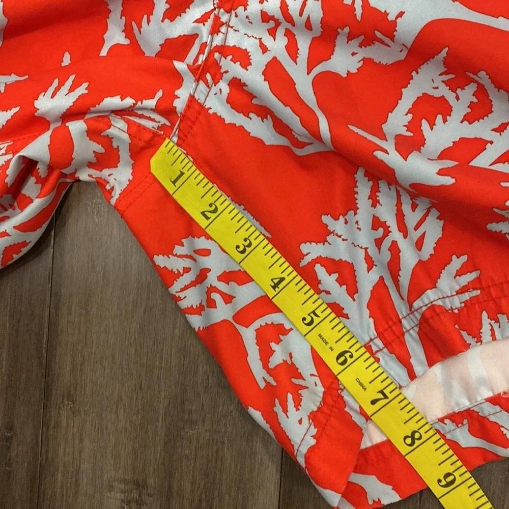Nautica swim shorts coral‎ print